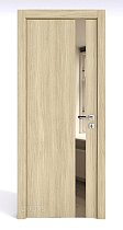 Линия Дверей Шумоизоляционная дверь 42 Дб модель 607 цвет Дуб светлый зеркало бронзовое