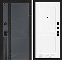 LABIRINT Входная металлическая дверь EvoLAB панель №11 цвет белый софт