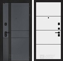 LABIRINT Входная металлическая дверь EvoLAB панель №25 цвет белый софт