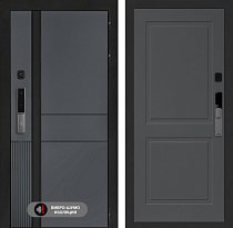 LABIRINT Входная металлическая дверь ЭвоЛаб Смарт панель №11 цвет графит софт
