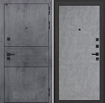 LABIRINT Входная металлическая дверь Инфинити панель №21 цвет бетон светлый