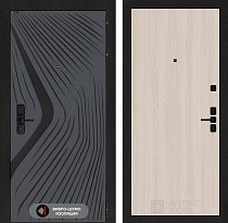 LABIRINT Входная металлическая дверь ЛеоЛаб панель №5 цвет ясень светлый