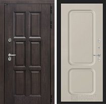 LABIRINT Входная металлическая дверь Лондон панель №9 цвет капучино