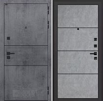 LABIRINT Входная металлическая дверь Инфинити панель №25 цвет бетон светлый