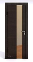 Линия Дверей Шумоизоляционная дверь 42 Дб модель 604 цвет Венге зеркало бронзовое