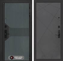 LABIRINT Входная металлическая дверь Смартлаб панель №24 цвет графит софт
