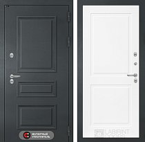 LABIRINT Входная металлическая дверь Атлантик панель №11 цвет белый софт