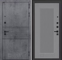 LABIRINT Входная металлическая дверь Инфинити панель №30 цвет серый софт