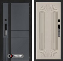 LABIRINT Входная металлическая дверь ЭвоЛаб Смарт панель №33 цвет капучино