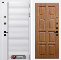 LABIRINT Входная металлическая дверь Роял панель №17 цвет голден ОАК