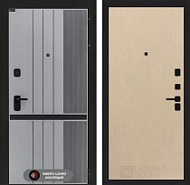LABIRINT Входная металлическая дверь SkyLAB панель №5 цвет венге светлый
