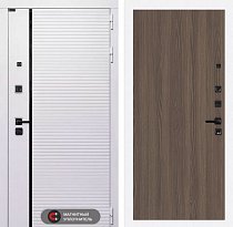 LABIRINT Входная металлическая дверь Роял панель №5 цвет ясень тёмный