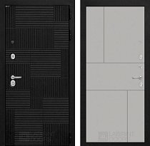 LABIRINT Входная металлическая дверь PAZL панель №21 грей soft