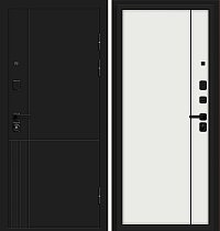 Входная дверь Optim Z-2 Нео Букле графит/Белый