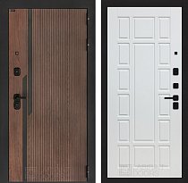LABIRINT Входная металлическая дверь Karmina панель №12 цвет белое дерево