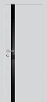Дверь Profilo Porte модель PX-8 цвет Агат стекло черный лакобель
