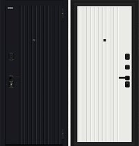 Входная Дверь модель Граффити-32/32 цвет Total Black/Super White
