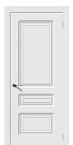 Дверь Верда модель Трио эмаль Белая