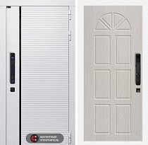 LABIRINT Входная металлическая дверь Роял Смарт панель №15 цвет Алмон-25