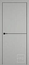 ВФД модель Urban-1 цвет Emalex taupe кромка Black Edge c 4-х сторон с врезкой