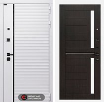 LABIRINT Входная металлическая дверь Роял панель №2 цвет венге