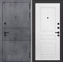 LABIRINT Входная металлическая дверь Инфинити панель №3 цвет белый софт