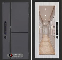 LABIRINT Входная металлическая дверь Лаб-3 Смарт панель №18 цвет сандал белый